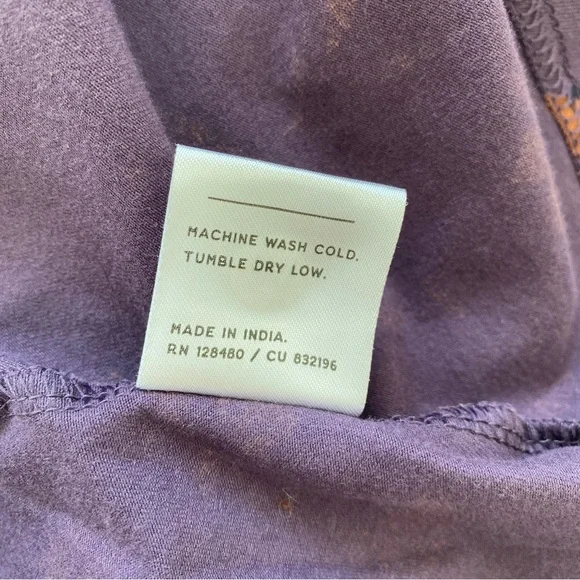 Pact Organic Brush Floral Currant Fit & Flare Midi Party Dress Size Small - Picture 11 of 15